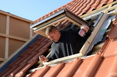 Pose de fenêtres de toit Velux à Bevons